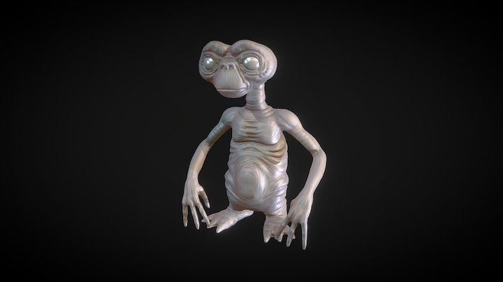 ET Lowres 3D Model