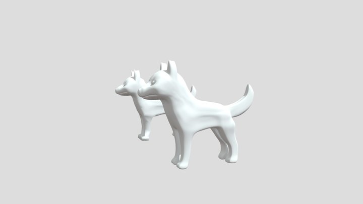Course Work: Husky 3D Model