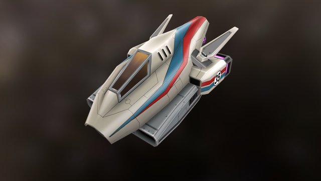 Z-Drag Racing: CrazyFive 3D Model