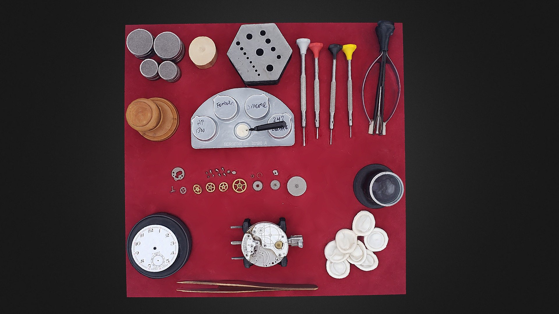 Watchmaker Knolling