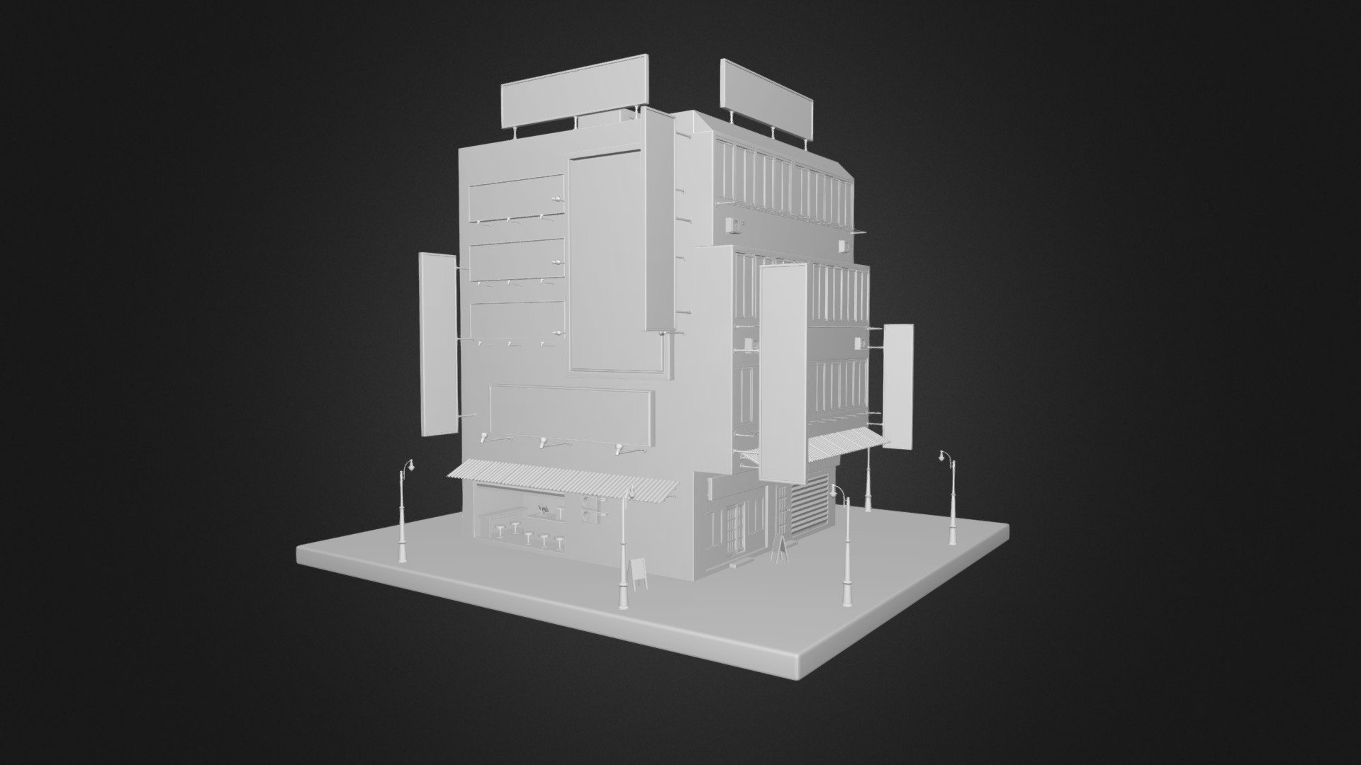 House high-poly