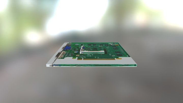 NvidiaGeforce8500GT 3D Model