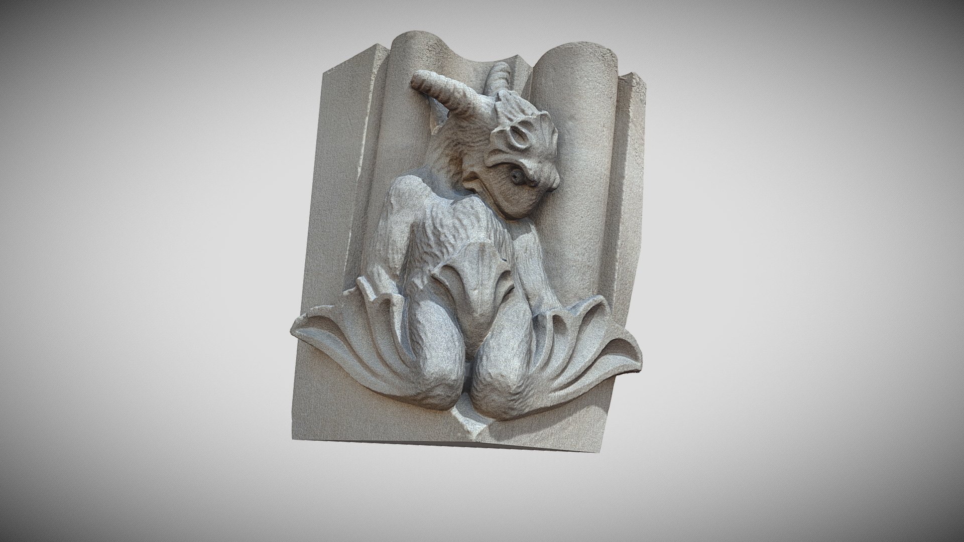 Relief Skultur am Hauptportal des Doms zu Speyer