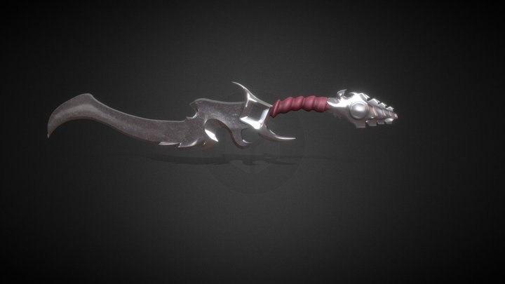 Dragon Slayer Sword 3D Model