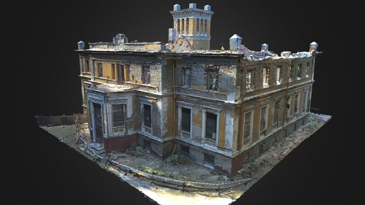 Abandoned Muraste Manor 3D Model