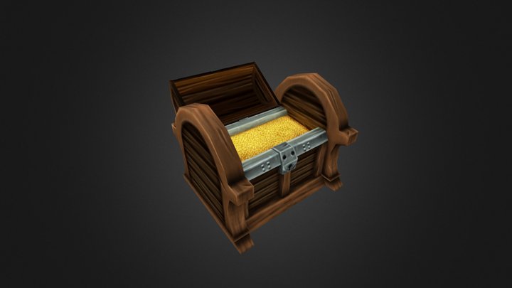 Treasure Chest 3D Model