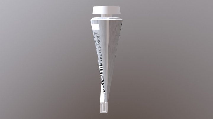 paint tube 3D Model