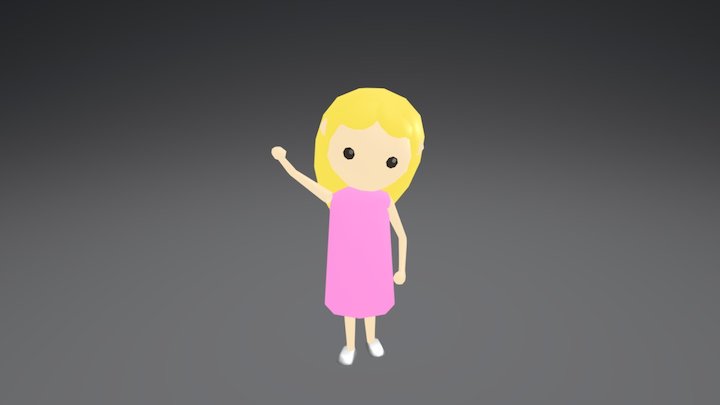 Girl 3D Model