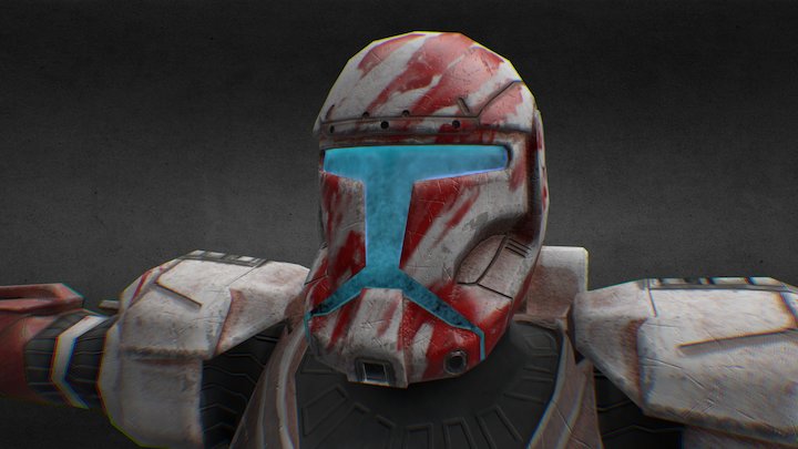 Clone Commando SEV 07 3D Model