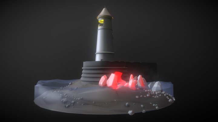 Lighthouse secret 3D Model