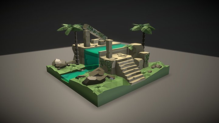 Ancient Ruins 3D Model
