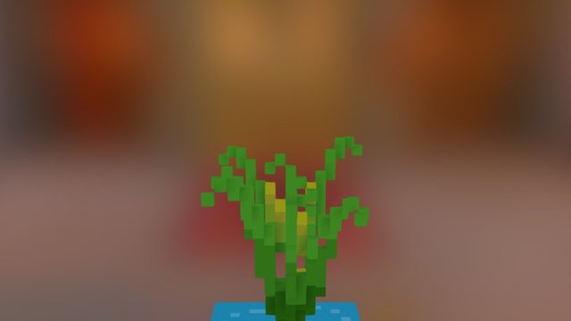 Minecraft - Voxel Riz 3D Model