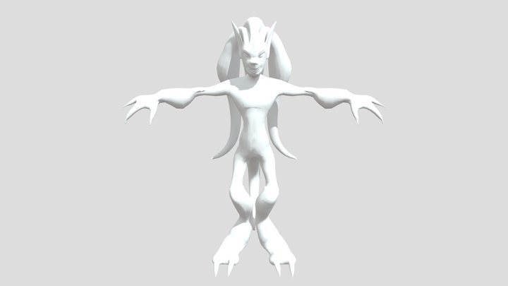 Enemy Optimized 3D Model