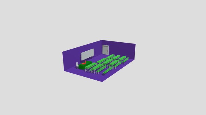 Klassrum 3D Model