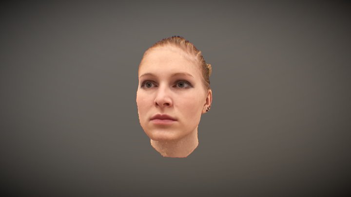 Alexandra portrait cap 3D Model