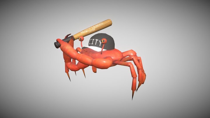 Baseball Crab - World Skills 2022 Semi-Final 3D Model