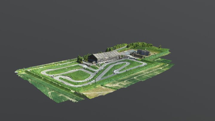 Raceland East Lothian (Low Res) 3D Model
