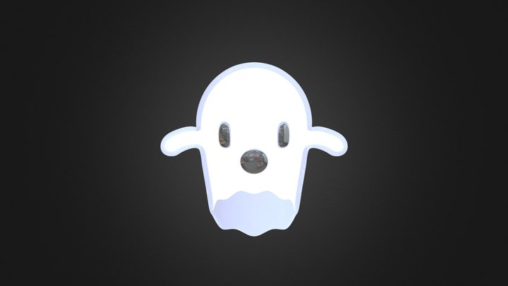 Toon/Stylized Ghost 3D Model