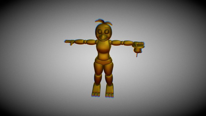 Toy-chica-ar 3D Model