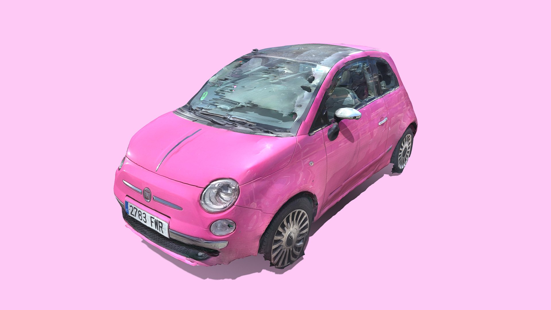 Pink Fiat Scan