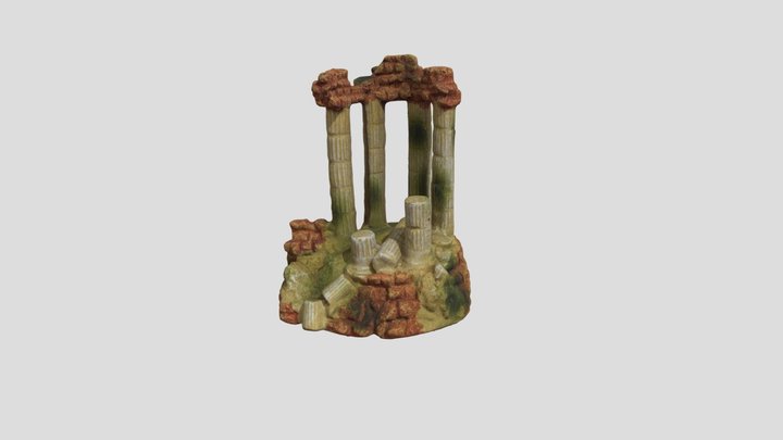 Modellino Rovine 3D Model