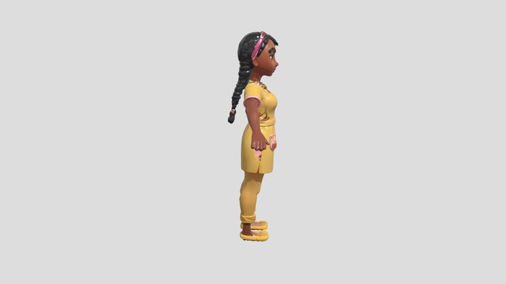 3D model teacher Harriet 2 3D Model