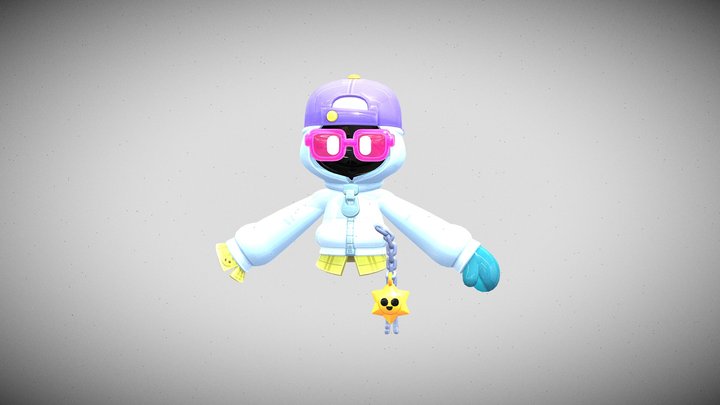 Brawl Stars character(86) 3D Model