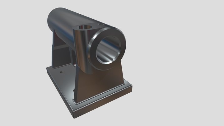 Lathe Tailstock Body – Kostenloses 3D-Modell STL