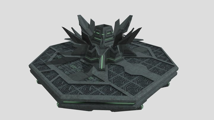 Phase Gate Receptacle 3D Model