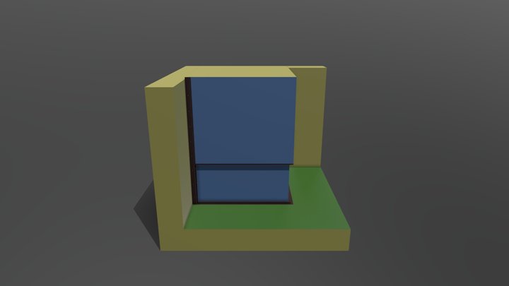Камин Жуковка без накладок 3D Model