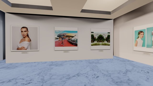 Instamuseum for @pagesdigital 3D Model