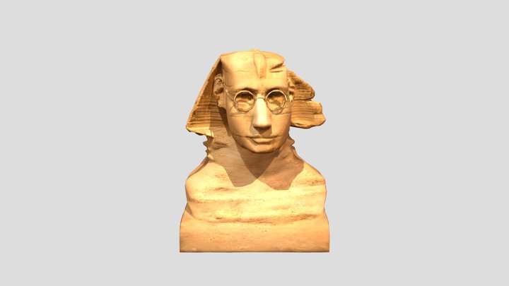 Spectacled_ Sphinx_obj – Modello 3D gratuito STL