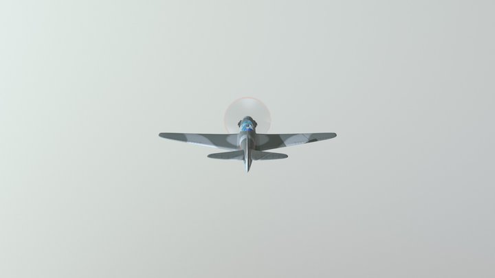 Yak-9 3D Model