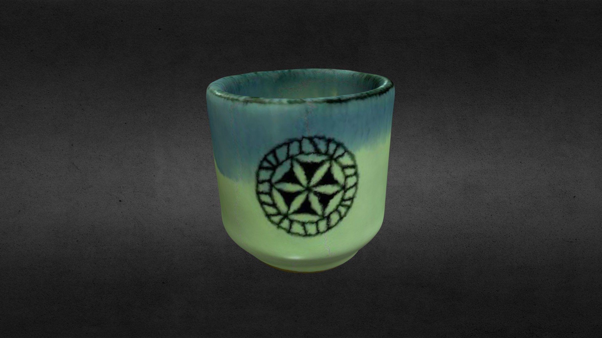 Celtic logo glass - Vaso con logo celta