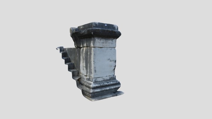Statuenbasis Milet 3D Model