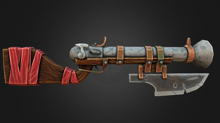 Blunderbuss 3D Model