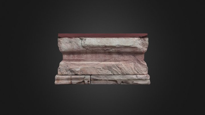 右侧须弥座 3D Model
