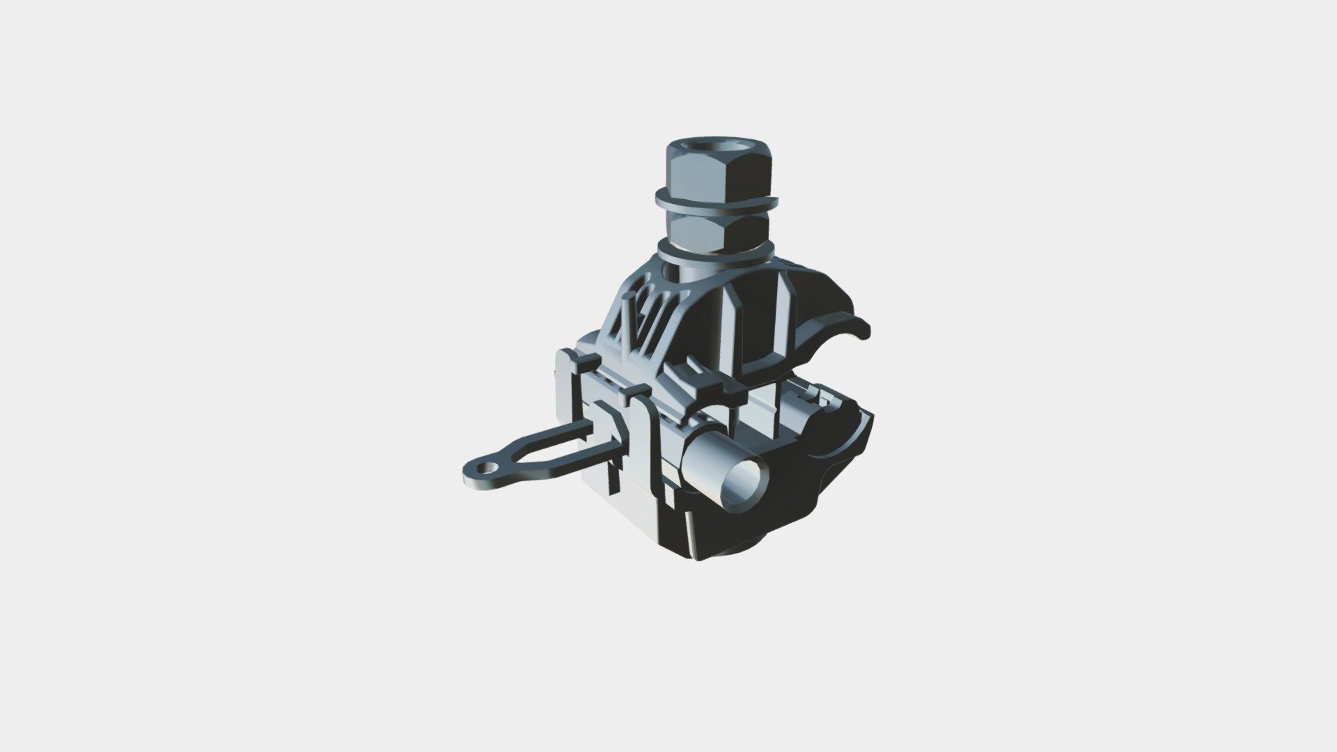 Зажим прокалывающий P1X-95 (16-95;1,5-10) - 3D model by install-ltd.ru ...