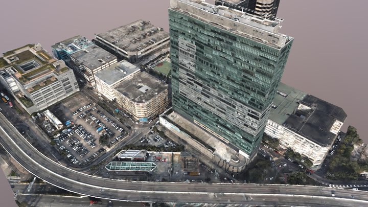 Hong Kong Demo Mesh 3D Model