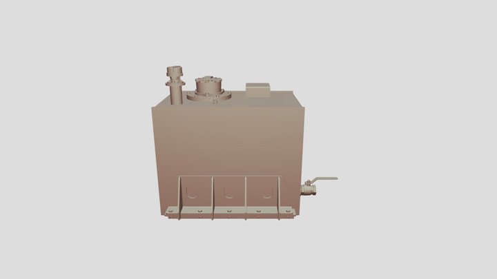 oil tank 3D Model