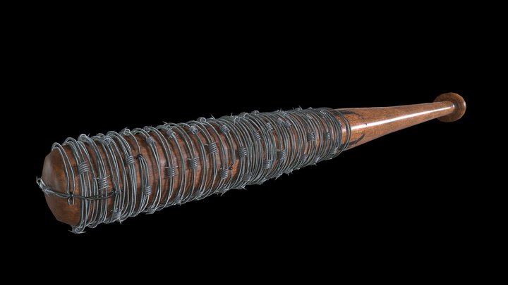 Lucille - The Walking Dead 3D Model