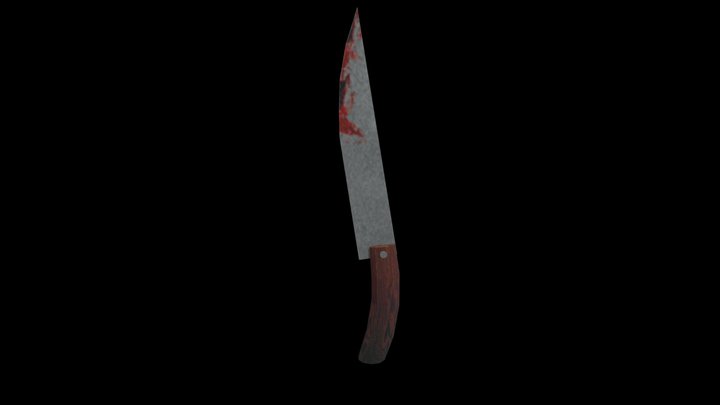 Knife PSX 3D Model
