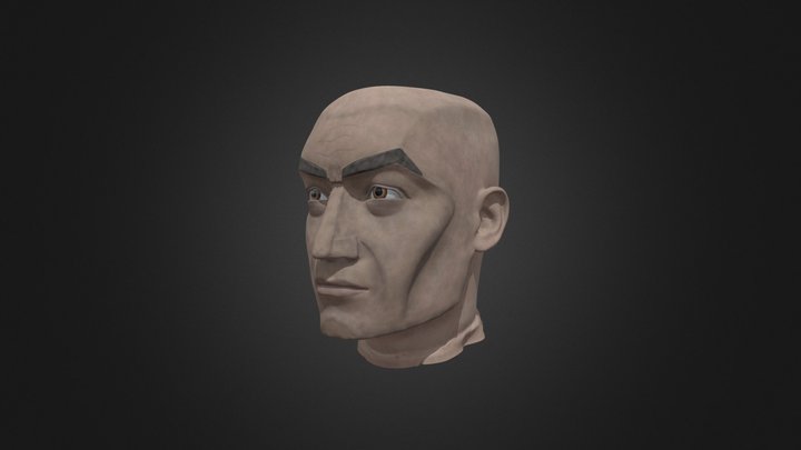 Captain Rex Head (CT-7567) 3D Model