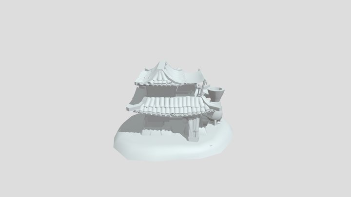ANcient Chinese Blacksmith (version 18/05/21) 3D Model