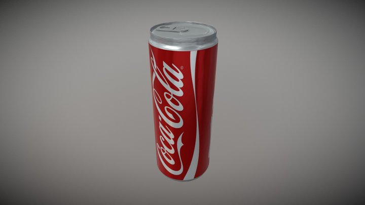 Coke can 3D Model