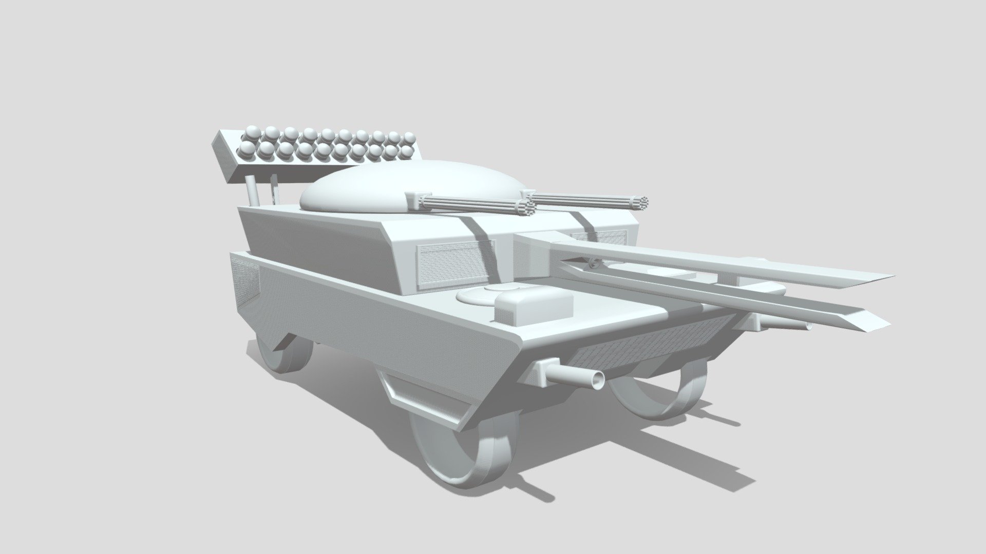 Q-Tron GB-23 Tank - 3D model by KDS Development (@KDSDevelopment ...