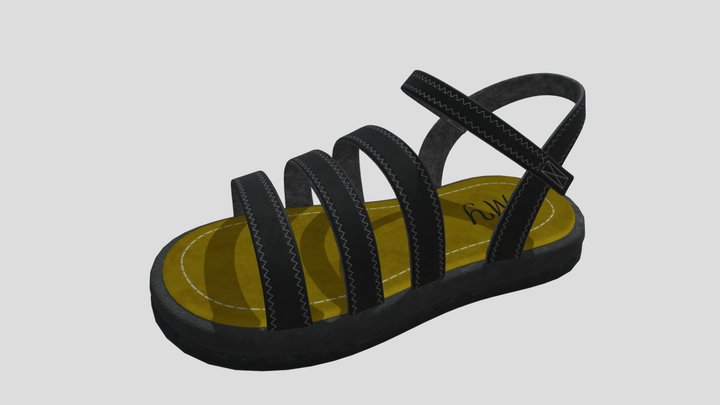 Sandal Collection 3D Model