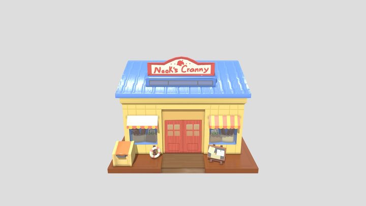 Nook's Cranny - Animal Crossing 3D Model