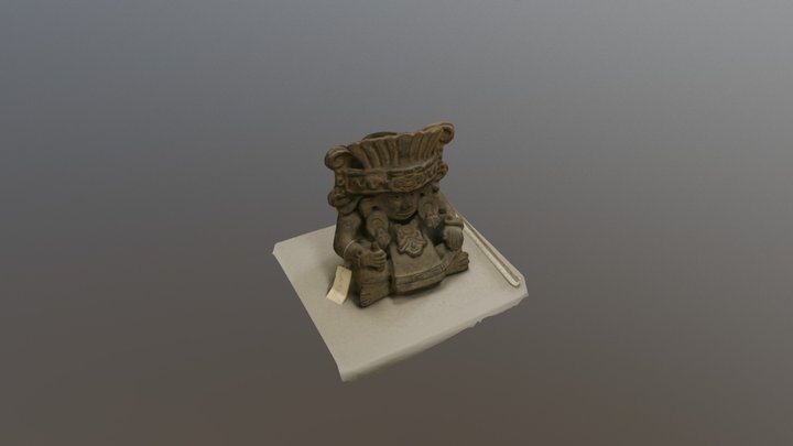 Oaxaca Vase Replica 3D Model