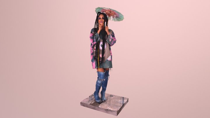 Annie Sama // PRETEND PLAY SS18 3D Model